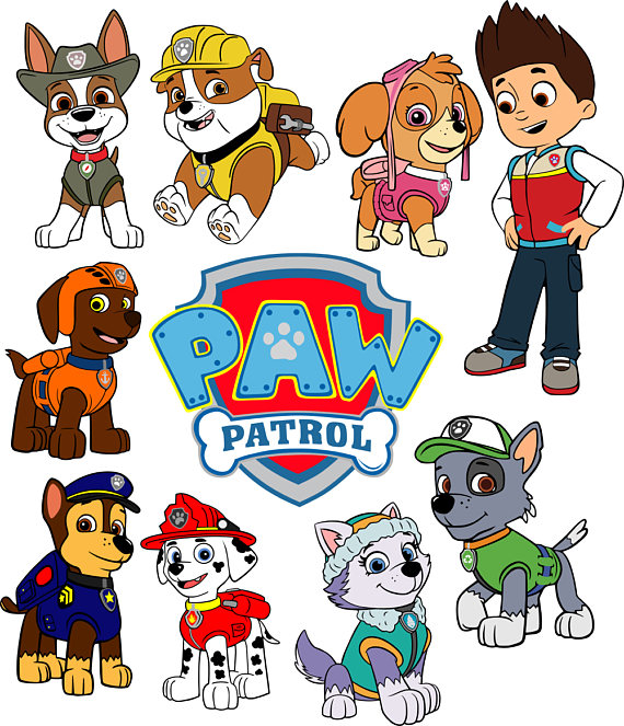 free paw patrol svg cut files